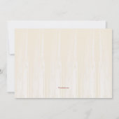 Herbsternte Einladung (Rückseite)