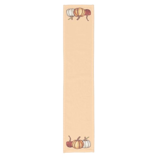 Herbsternte Erntedank Kurzer Tischläufer (Vorderseite)