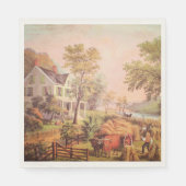 Herbsternte Erntedank Napkins Serviette (Vorderseite)