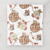 Herbsternte | Erntedank Tabelle Platzkarte (Innenseite Aufgefaltet)