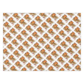 Herbsternte Erntedank Weißtafel Tischdecke (Vorderseite (Horizontal))