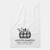 Herbsternte Fall Buffalo Karierter T - Shirt Geschirrtuch (Vertikal)