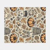 Herbsternte Fleecedecke (Vorderseite (Horizontal))