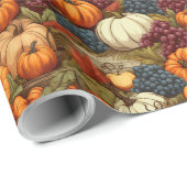 Herbsternte Geschenkpapier (Rolleneckpunkt)