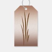 Herbsternte Hochzeitspackung mit Geschenktasten Geschenkanhänger (Rückseite)