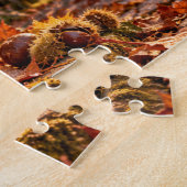 Herbsternte-Igel-Design Puzzle (Seite)