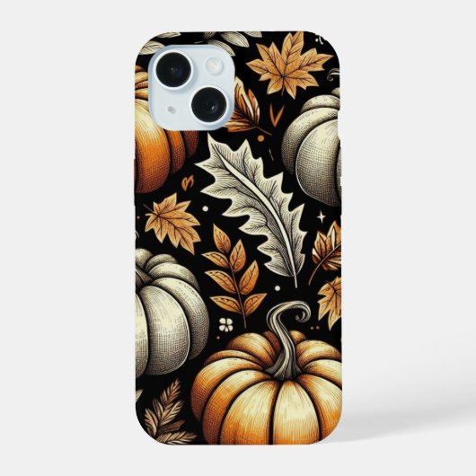 Herbsternte iPhone 15 Hülle (Rückseite)
