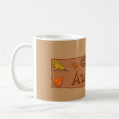 Herbsternte Kaffeezucht Tasse Cup (Links)
