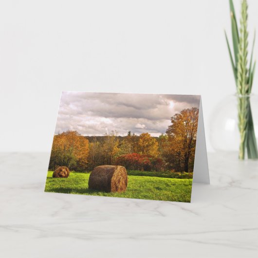 Herbsternte Karte (Vorderseite)