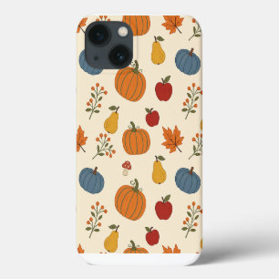 Herbsternte-Kürbisse-Fruchtmuster-Hülle Case-Mate iPhone Hülle