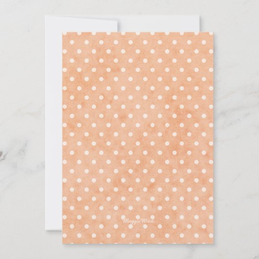 Herbsternte Lichter Geburtstag Einladung (Rückseite)