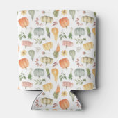 Herbsternte Muster Dosenkühler (Rückseite)