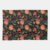 Herbsternte Muster Geschirrtuch (Horizontal)