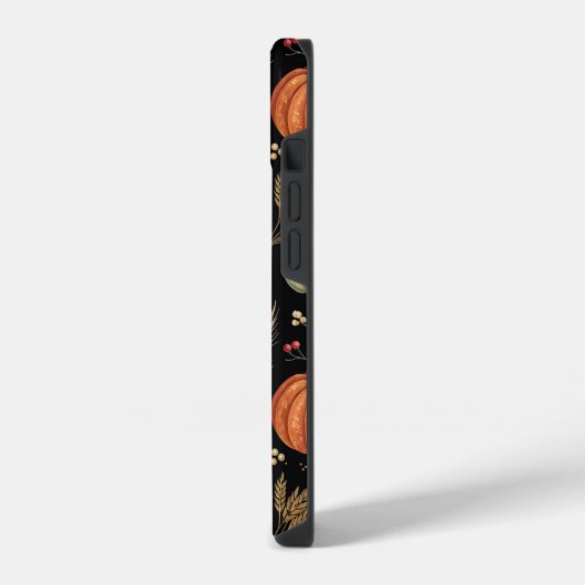 Herbsternte Muster iPhone Hülle (Linke Seite)