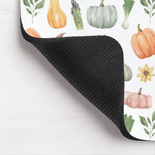 Herbsternte Muster Mousepad (Ecke)