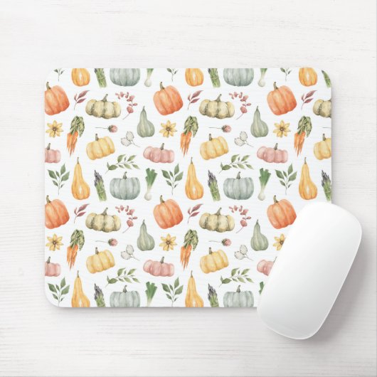 Herbsternte Muster Mousepad (Mit Mouse)