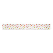 Herbsternte Muster Satinband (Vorderseite)