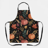 Herbsternte Muster Schürze (Vorderseite)