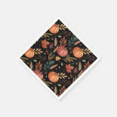 Herbsternte Muster Serviette (Ecke)