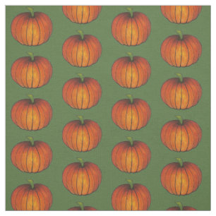 Herbsternte Orange Pumpkin Patch Erntedank Stoff