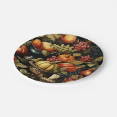 Herbsternte Pappteller (Schrägansicht)