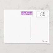 Herbsternte Postkarte (Rückseite)