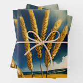 Herbsternte Prairie Gold Geschenkpapier Set (Beispiel)