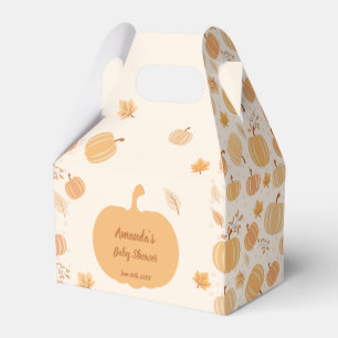 Herbsternte Pumpkin Pastel 2 Kinderdusche Geschenkschachtel
