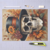 Herbsternte: Scarecrow im Herbst Dekoupage Seidenpapier (Handwerk)