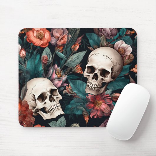 Herbsternte Skulls Mousepad (Mit Mouse)