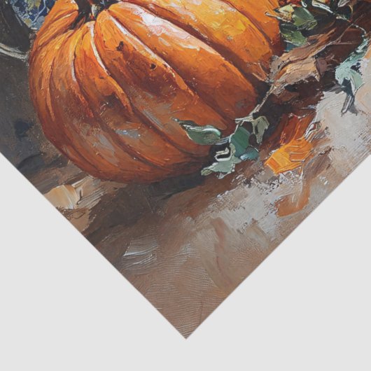 Herbsternte Türkei Festessen Enttäuschung Seidenpapier (Detail)