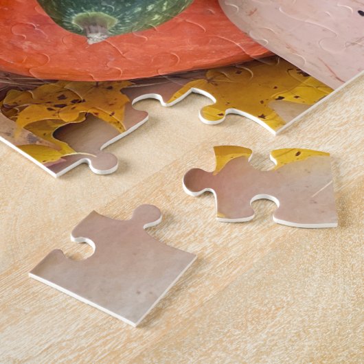 Herbsternte von Squash und Pumpkings Puzzle (Seite)