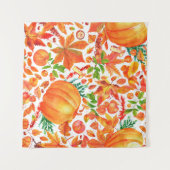 Herbsternte: Wasserfarbenfall Überfluss. Wandteppich (Vorderseite (Horizontal))