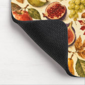 Herbsternte Wasserfarbenmuster Mousepad (Ecke)
