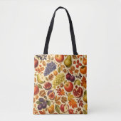 Herbsternte Wasserfarbenmuster  Tasche (Vorderseite)