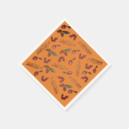 Herbstessen Napkins Serviette (Ecke)