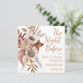 Herbstessen Probe Einladung (Stehend Vorderseite)