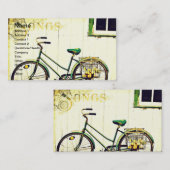 Herbstfahrradsongs Visitenkarte (Vorne/Hinten)