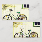 Herbstfahrradsongs Visitenkarte (Vorne/Hinten)