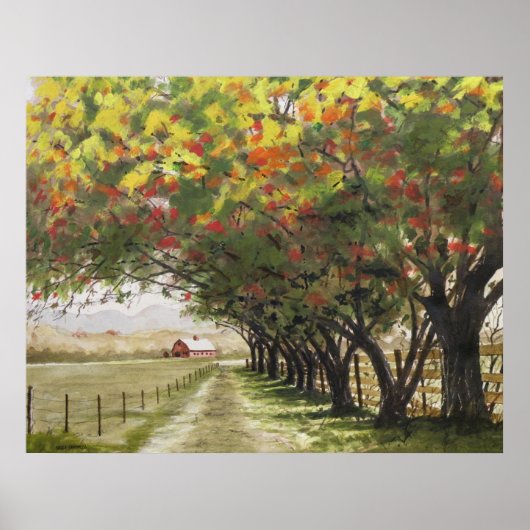 Herbstfahrt Poster (Vorne)