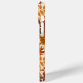 Herbstfalke auf Weiß Case-Mate iPhone Hülle (Rückseite / Links)