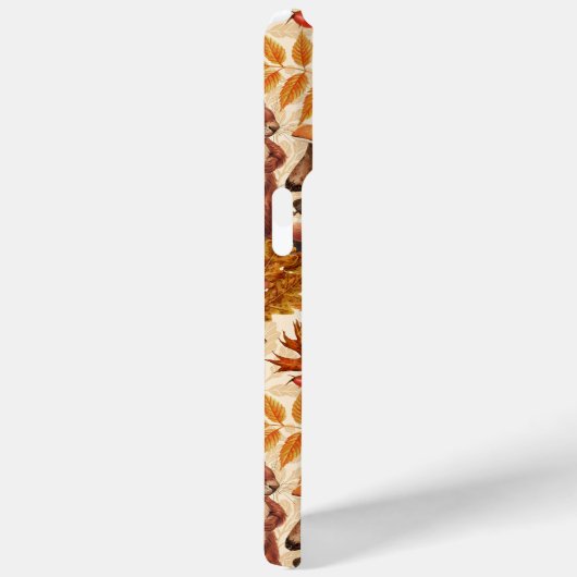 Herbstfalke auf Weiß Case-Mate iPhone Hülle (Rückseite / Rechts)