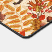 Herbstfalke auf Weiß Schreibtischunterlage (Ecke)