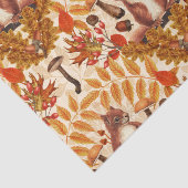 Herbstfalke auf Weiß Seidenpapier (Ausschnitt)