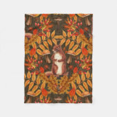 Herbstfalke in dunkelbraun fleecedecke (Vorderseite)