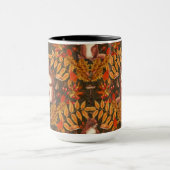 Herbstfalke in dunkelbraun tasse (Zentrum)