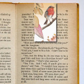 Herbstfall-Bird-Lesezeichen-Bookmarkers Visitenkarten