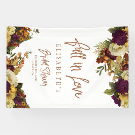 Herbstfall Brautparty Modernes Party Banner