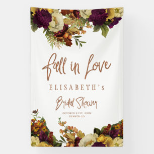 Herbstfall Brautparty Modernes Party Banner