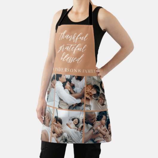 Herbstfall Dankbarkeit dankbar gesegnetes Foto Schürze (InSitu)